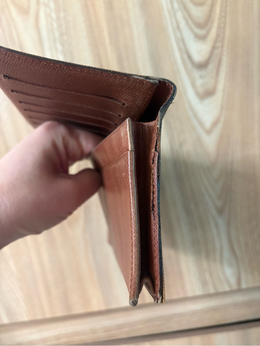 Authentic Louis Vuitton monogram checkbook wallet - Picture 5 of 13